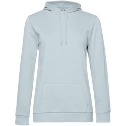 PS2102084490 BNC. Толстовка с капюшоном женская Hoodie, светло-голубая