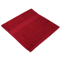PS15097260 Полотенце махровое Soft Me Small, бордовое
