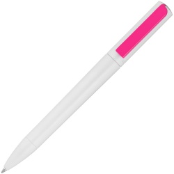 PS2006858 Ritter-Pen. Ручка шариковая Split White Neon, белая с розовым