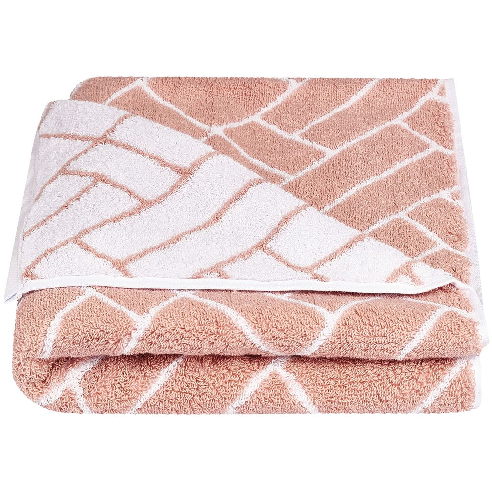 PS2102091088 Frutto Rosso. Полотенце махровое Tiler Large, розовое