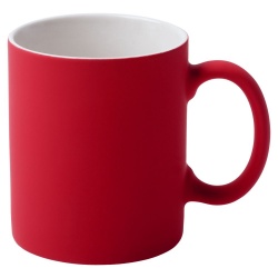 PS2010192 Кружка Sippy c покрытием софт-тач, ярко-красная