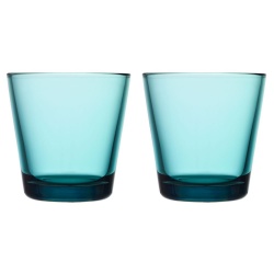 PS2013142 Iittala. Набор малых стаканов Kartio, бирюзовый