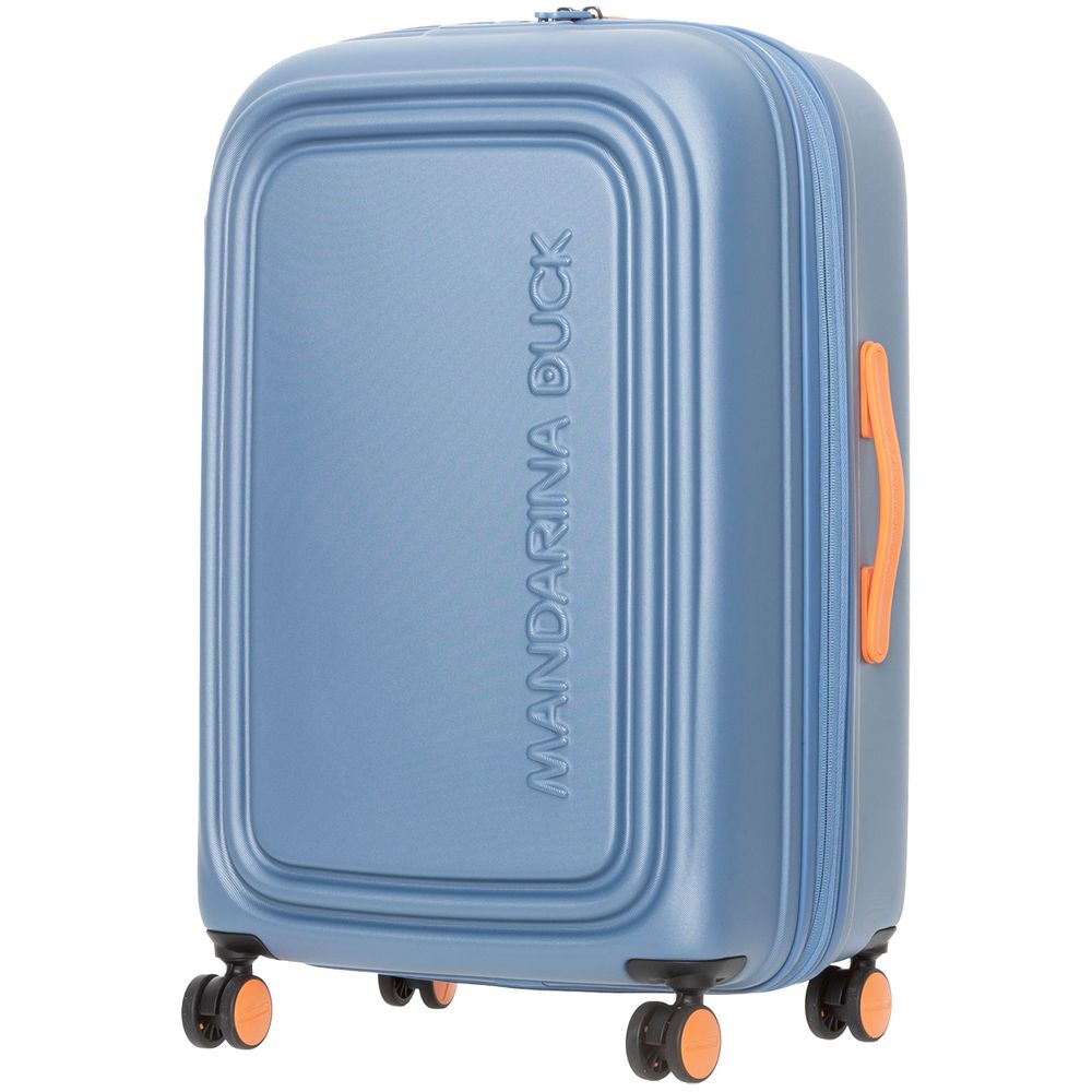 PS2408263093 Mandarina Duck. Чемодан Logoduck M, джинсовый