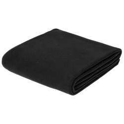 PS2203156077 сделано в России. Флисовый плед Warm&Peace XL, черный