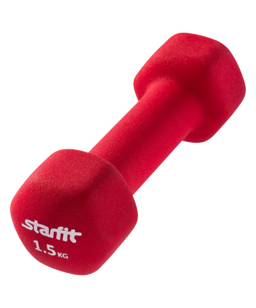 PS2102089349 Starfit. Гантель Atlas 1,5 кг, красная