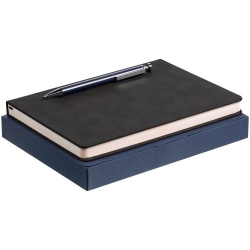 PS2203156347 Набор Magnet с ежедневником, черный с синим