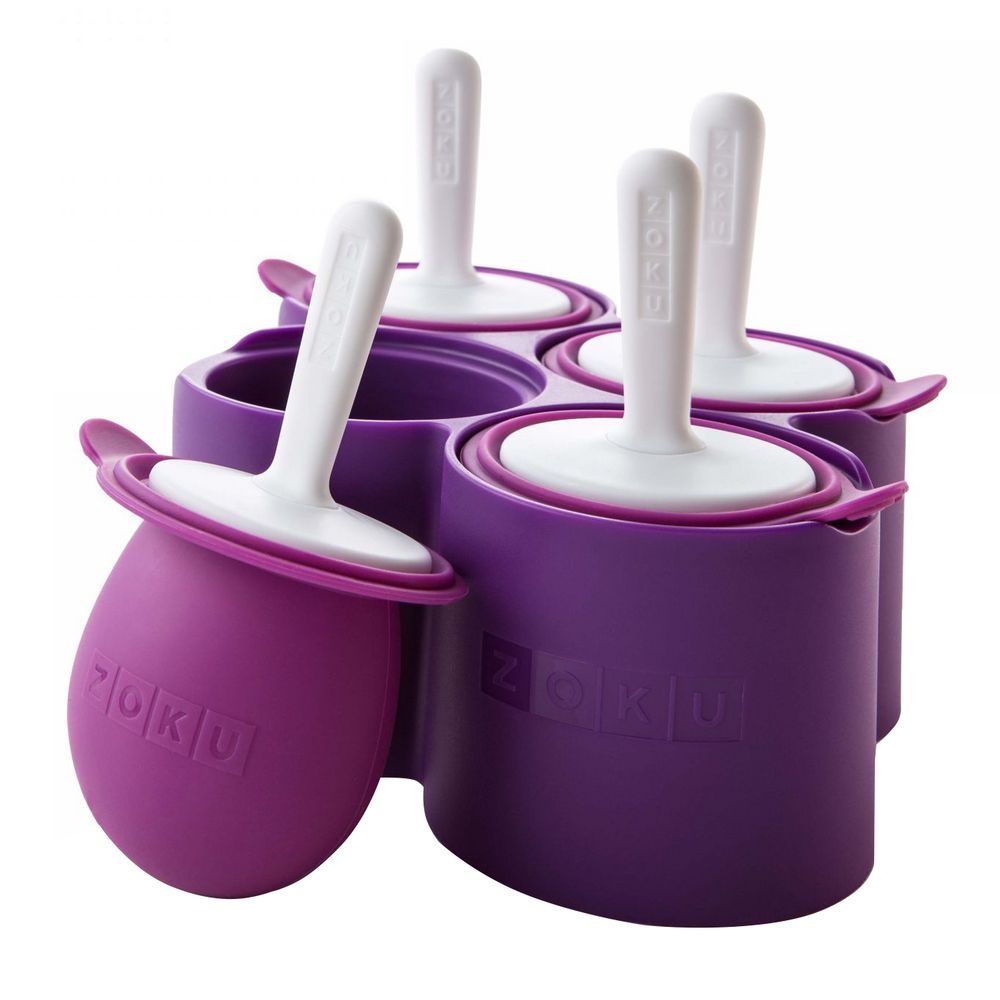 PS2102088864 Zoku. Форма для мороженого Round, фиолетовая