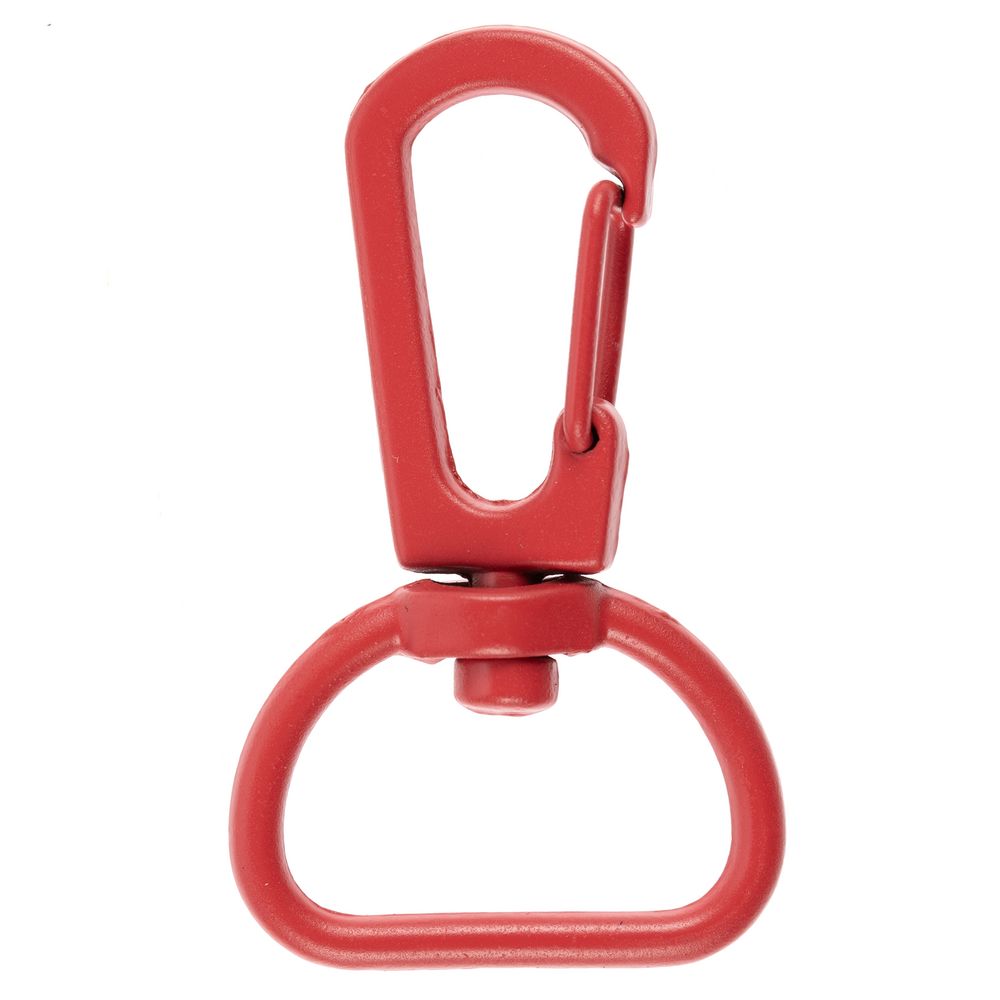 PS240826669 Застежка-карабин Snap Hook, M, красная