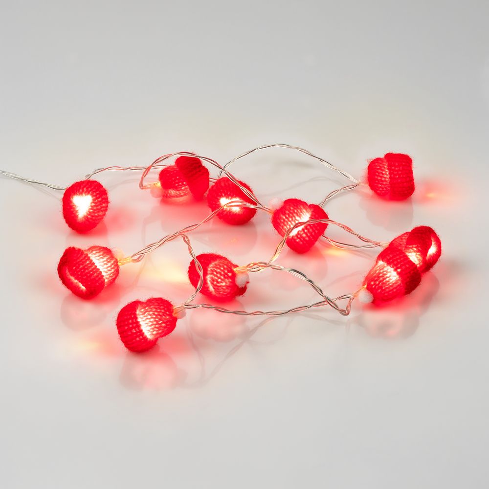 PS171025976 Гирлянда Cosy Poms, красная