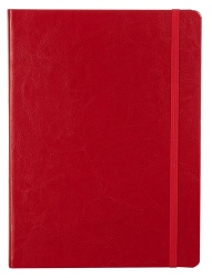 PS17D-RED5 Адъютант. Блокнот Freenote, в клетку, красный