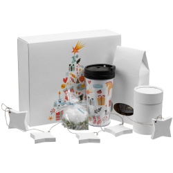 PS2203154175 Набор Mug Snug с термокружкой и чаем, белый
