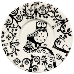 PS2013076 Iittala. Блюдце Taika под кофейную чашку, черное