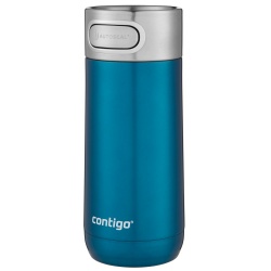 PS2203156709 Contigo. Термостакан Luxe, вакуумный, герметичный, бирюзовый (морская волна)
