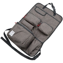 PS2203158561 Troika. Органайзер на спинку сиденья Business Car Organizer, серый