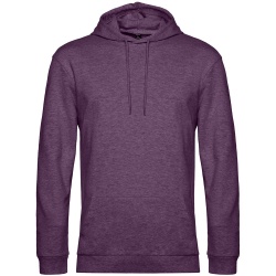 PS2102084299 BNC. Толстовка с капюшоном унисекс Hoodie, фиолетовый меланж