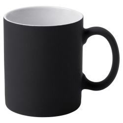 PS2010189 Кружка Sippy c покрытием софт-тач, черная