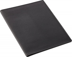 PS1701022868 сделано в России. Обложка для паспорта Twill, черная
