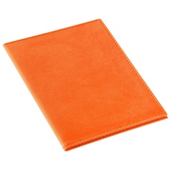 PS1701022845 сделано в России. Обложка для автодокументов Twill, оранжевая
