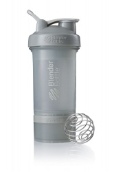PS2006711 BlenderBottle. Спортивный шейкер с контейнером ProStak, серый графит