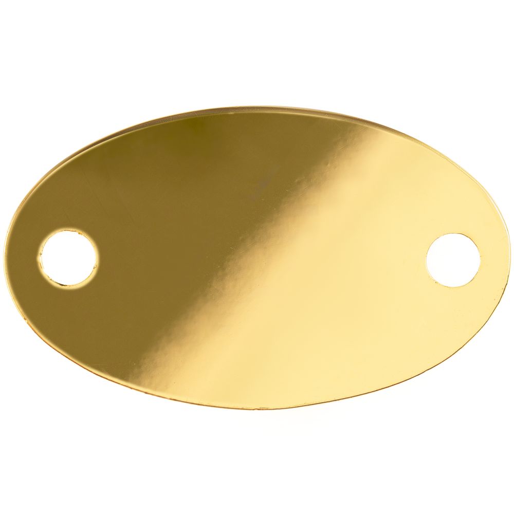PS1710251102 Шильдик металлический Alfa Oval, золотистый глянцевый