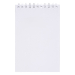 PS2408233076 сделано в России. Блокнот Bonn Soft Touch, M, белый