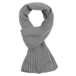 PS1701027471 teplo. Шарф Stripes, серый