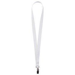 PS2003728 Лента для бейджа Neckband, белая