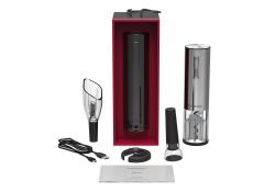 PS2102091016 Prestigio. Винный набор с электрическим штопором Nemi, серебристый