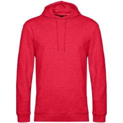 PS2102084307 BNC. Толстовка с капюшоном унисекс Hoodie, красный меланж