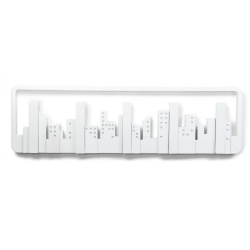 PS183070605 Umbra. Вешалка настенная Skyline, белая