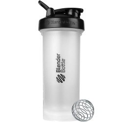 PS2102088494 BlenderBottle. Спортивный шейкер Classic V2, большой, прозрачный с черной крышкой