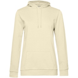 PS2102084420 BNC. Толстовка с капюшоном женская Hoodie, светло-желтая