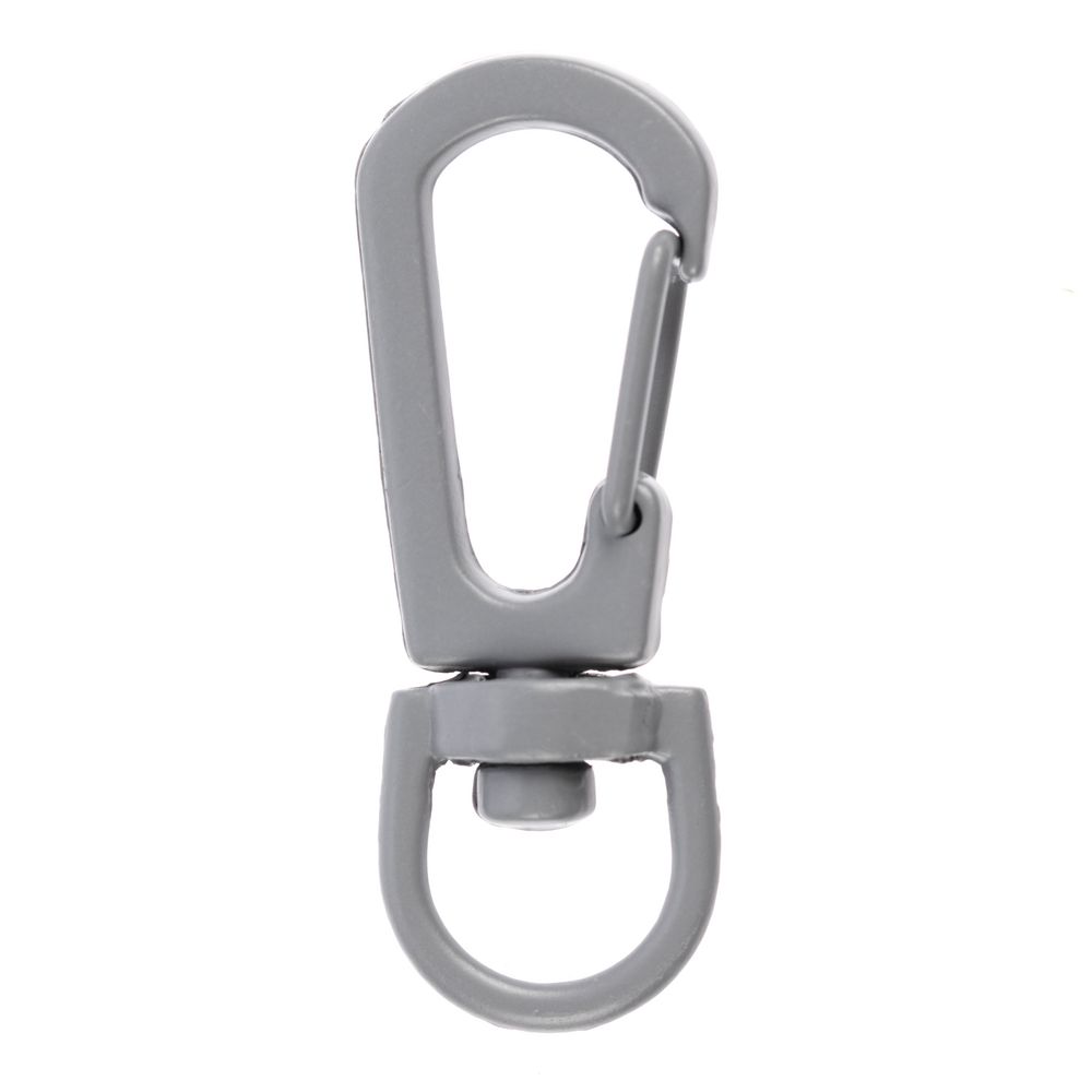 PS240826716 Застежка-карабин Snap Hook, S, серая