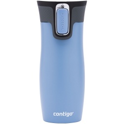 PS2203156707 Contigo. Термостакан Contigo West Loop, вакуумный, серо-голубой