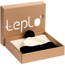 PS2203156828 teplo. Набор Snappy, белый с черным