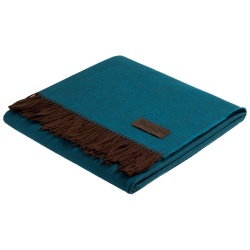 PS2006634 Marzotto. Плед Ermes, бирюзовый