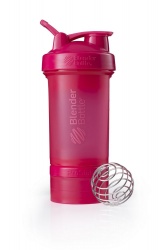 PS2006712 BlenderBottle. Спортивный шейкер с контейнером ProStak, розовый (малиновый)