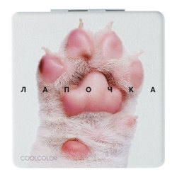 PS2203158804 CoolColor. Зеркало &laquo;Лапочка&raquo;, квадратное