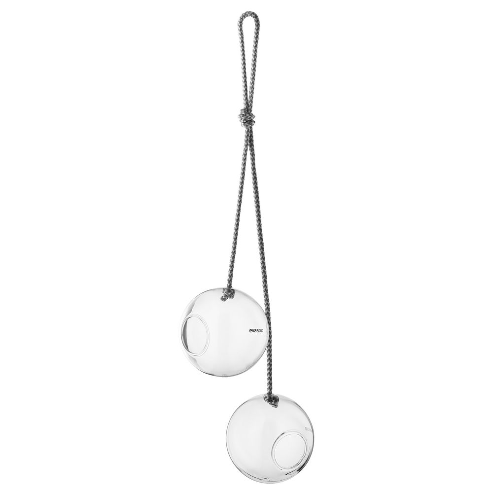 PS2102088957 Eva Solo. Набор подвесных кормушек для птиц Glass Bird Feeders