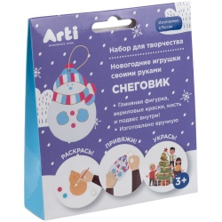 PS2203156643 Arti. Набор для творчества &laquo;Новогодние игрушки. Снеговик&raquo;