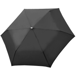 PS2015402 Doppler. Зонт складной Carbonsteel Slim, черный