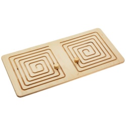 PS2102082391 Wood Machine. Межполушарная доска Wood Games, квадратная спираль