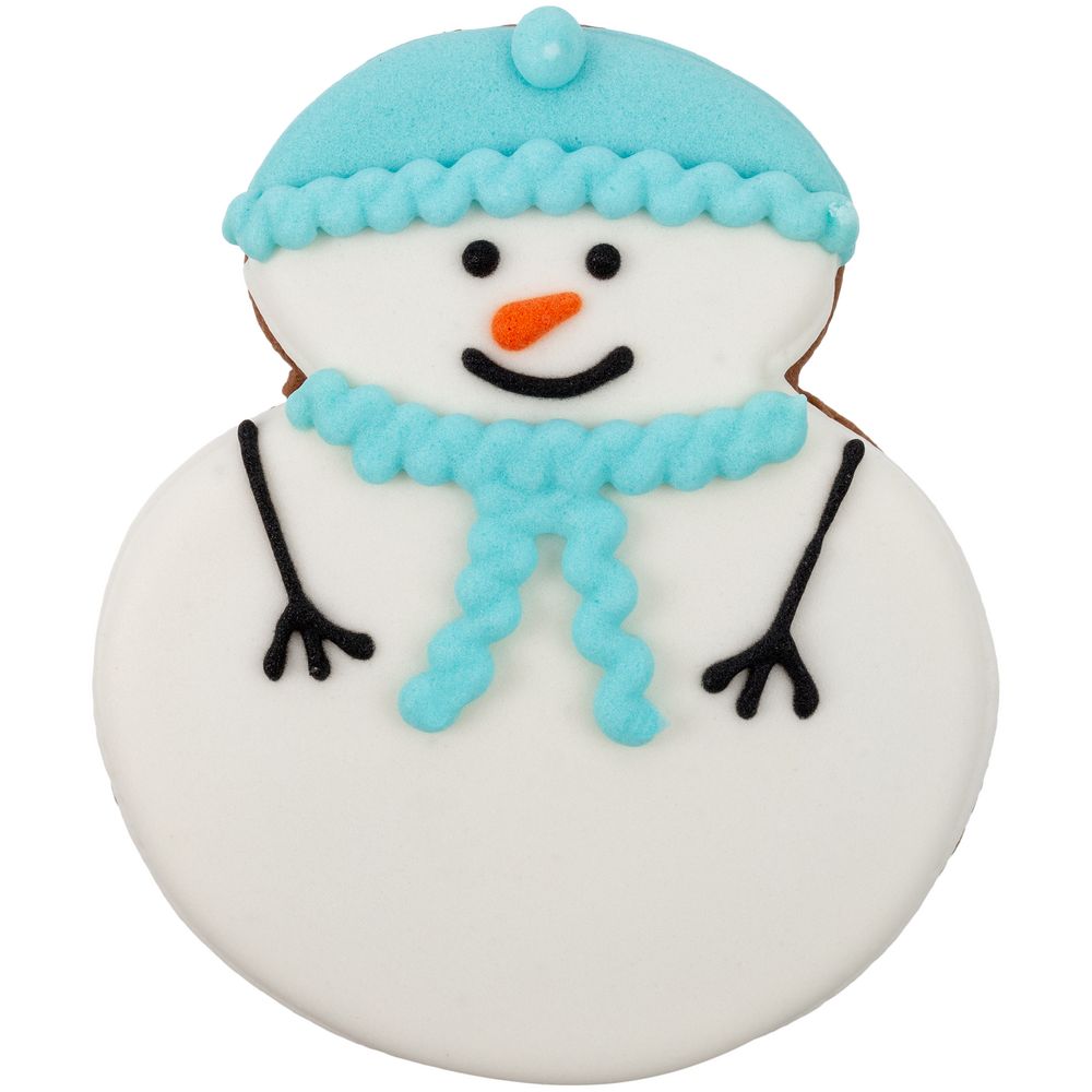 PS2102090396 Печенье Sweetish Snowman, голубое
