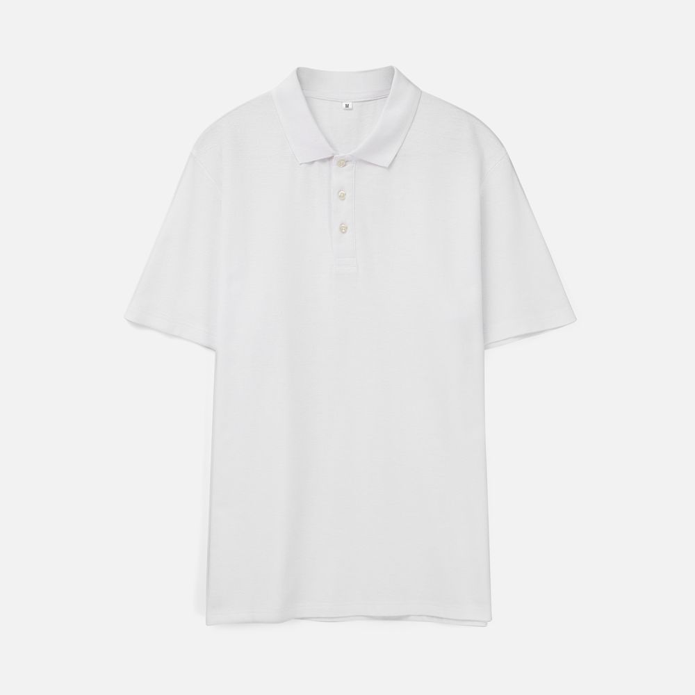 PS1710252205 Molti. Рубашка поло унисекс Tervise, белая