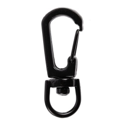 PS240826715 Застежка-карабин Snap Hook, S, черная
