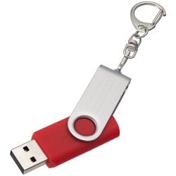 PS1U-RED5 Флешка Twist, красная, 8 Гб