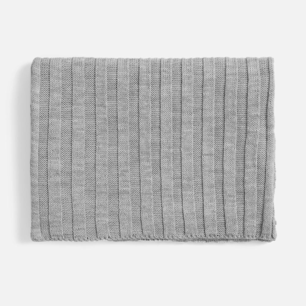 PS1710254813 teplo. Шарф Metelitsa, серебристо-серый меланж