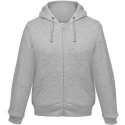 PS183070872 BNC. Толстовка мужская Hooded Full Zip серый меланж, размер XXL