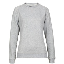 PS2008510 Unit. Свитшот женский Kulonga Sweat, серый меланж