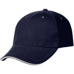 PS2408234214 Molti. Бейсболка Generic, темно-синяя с белым кантом
